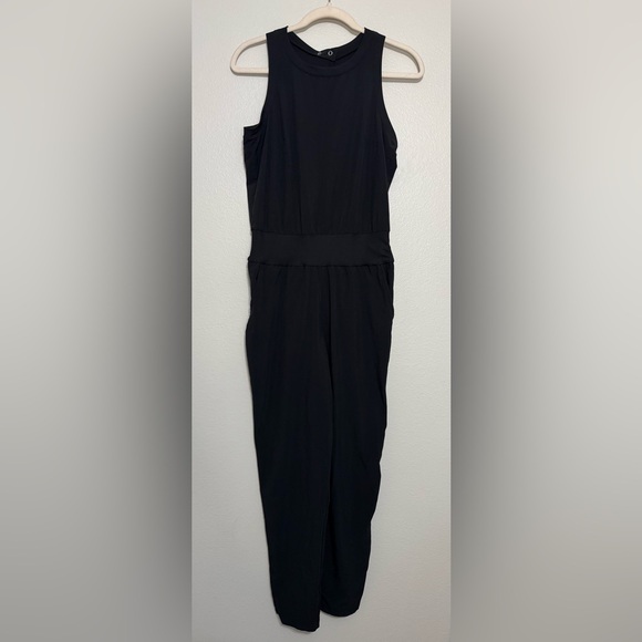 Zella Black Sleeveless Jumpsuit - Small - Picture 3 of 5